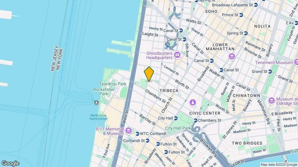 317-319 Greenwich St Mapa y Detalles de la Ubicación