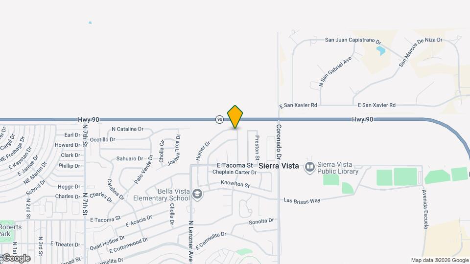 1289 Horner Dr Map and Location Details