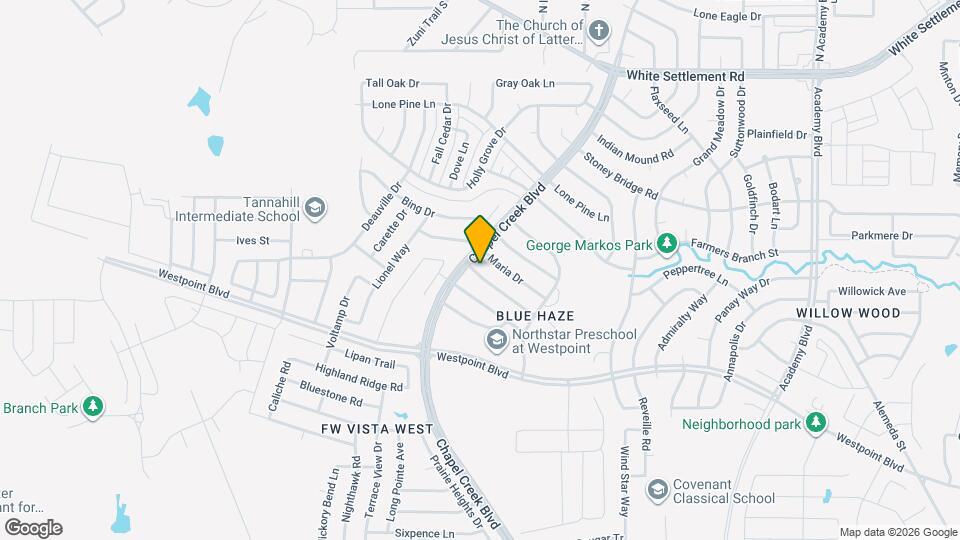 10264 Sunset View Dr Map and Location Details