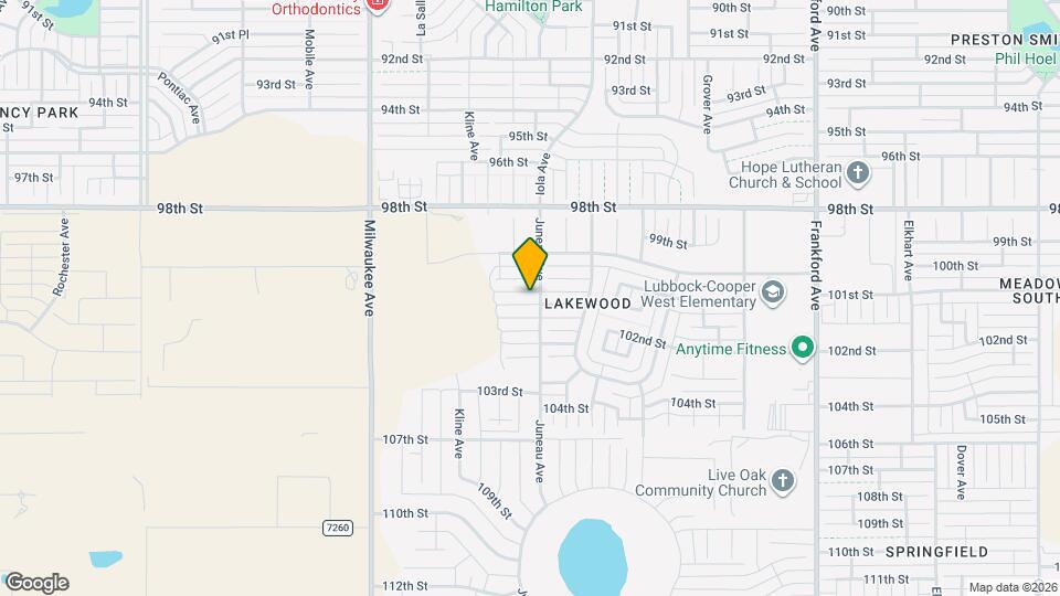 6204 101st Pl Mapa y Detalles de la Ubicación