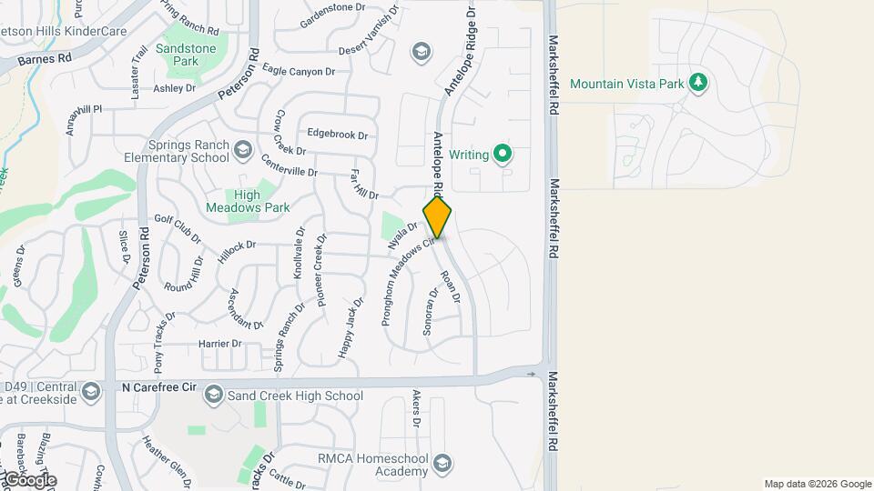3941 Roan Dr Map and Location Details