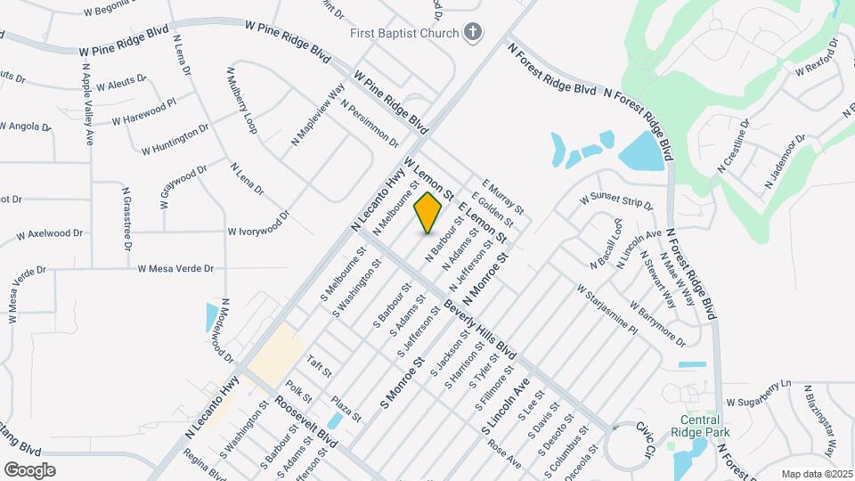 13 N Wadsworth Ave Map and Location Details