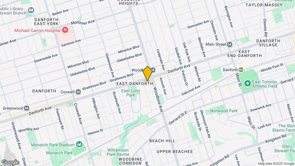 2055-2055 Danforth Ave Map and Location Details