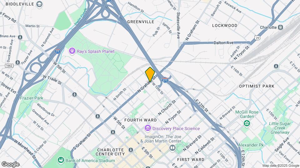 626 N Graham St Mapa y Detalles de la Ubicación