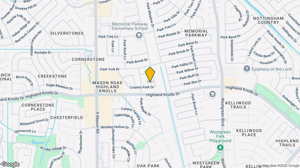 1523 Park Birch Ln Map and Location Details