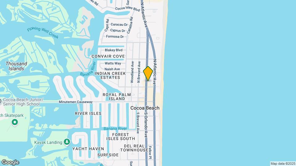 117 N Orlando Ave Map and Location Details