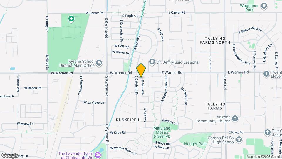 8852 S Ash Ave Map and Location Details