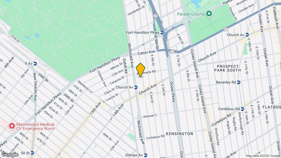 280 E 2nd St Map and Location Details