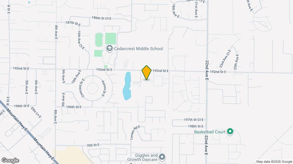 19226 15th Ave Ct E Map and Location Details