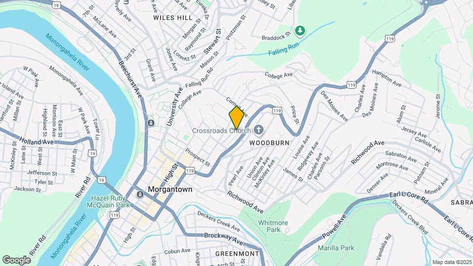 743 Wells St Map and Location Details