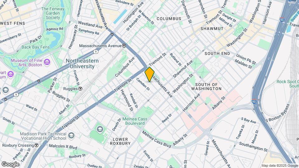 200 Northampton St Mapa y Detalles de la Ubicación