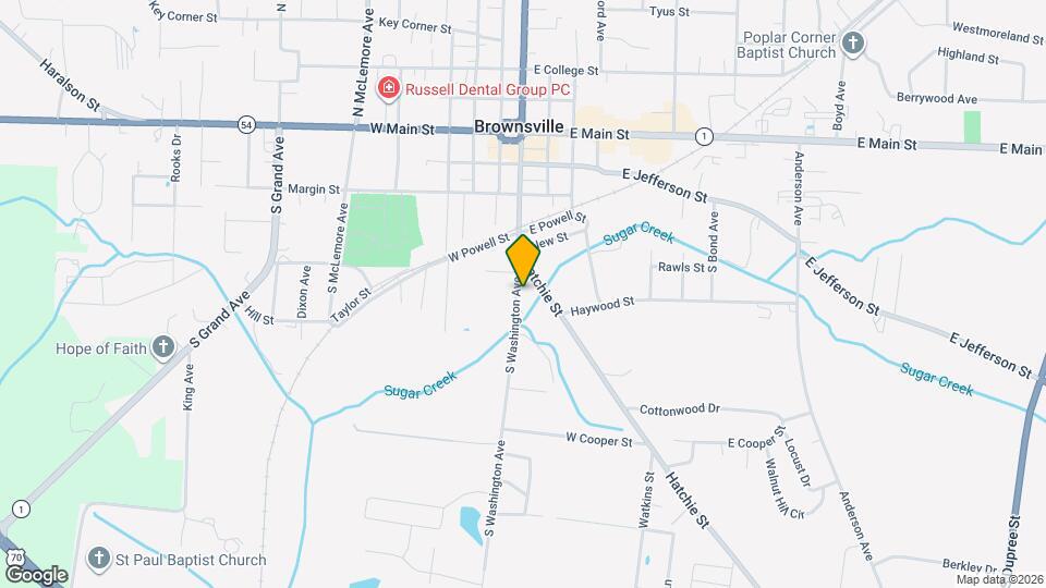 430 S Washington Ave Map and Location Details