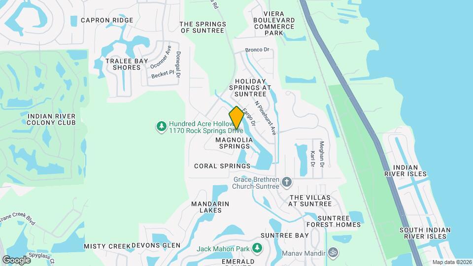 1601 Wekiva Dr Map and Location Details