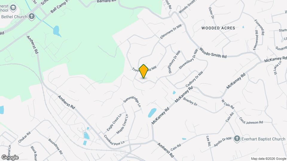 5621 Ridgetop Rd NW Map and Location Details