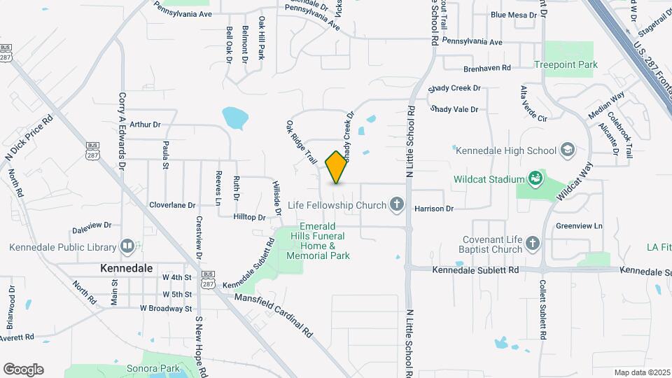704 Woodland Ct Mapa y Detalles de la Ubicación