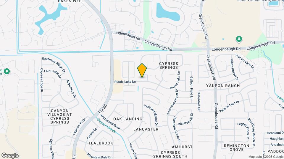 20014 Rustic Lake Ln Map and Location Details