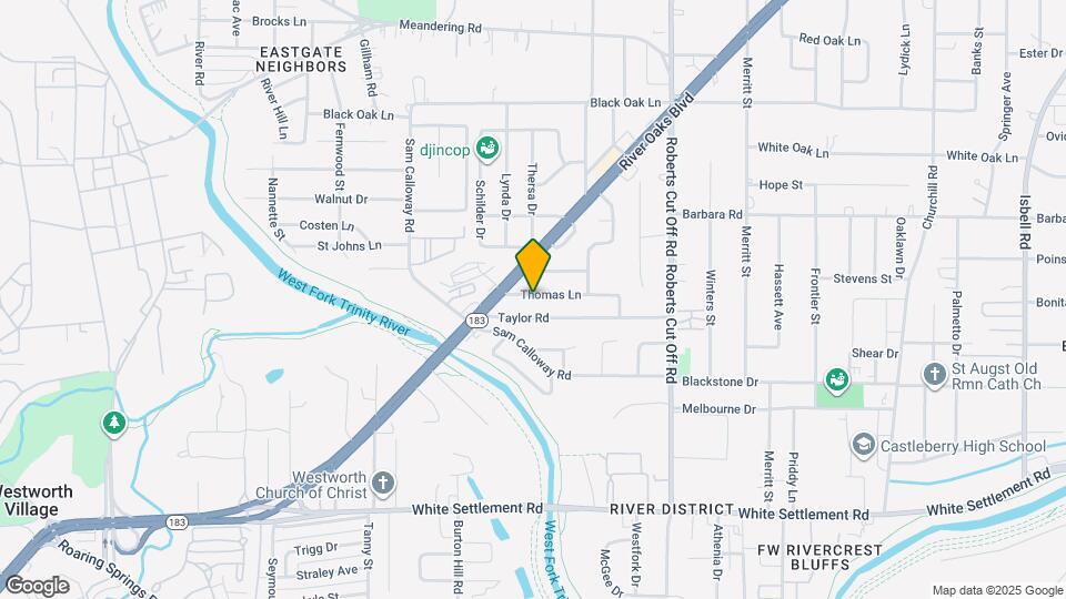 5605 Thomas Map and Location Details