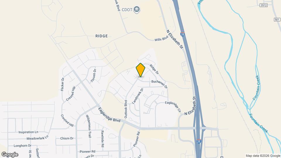 5085 Tabor Lane Map and Location Details