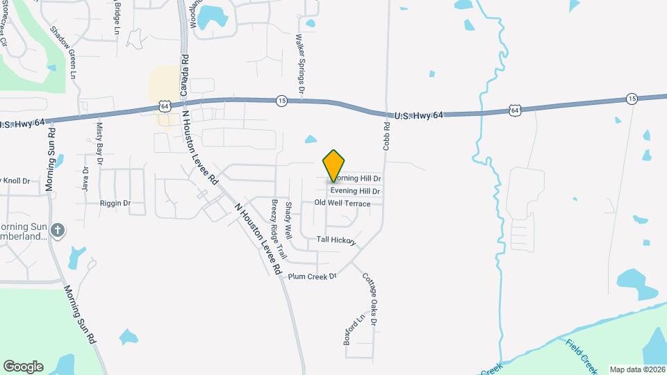 10176 Evening Hill Dr Map and Location Details