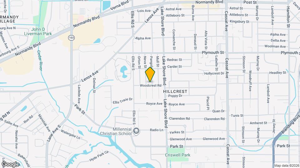 1292 Pangola Dr Map and Location Details