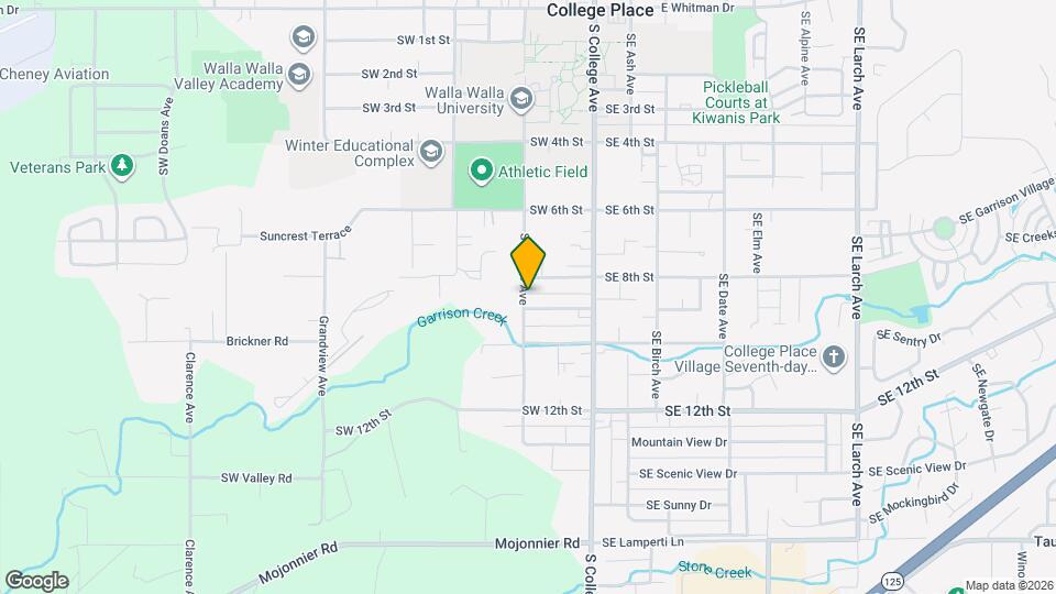 821 SW Bade Ave Map and Location Details