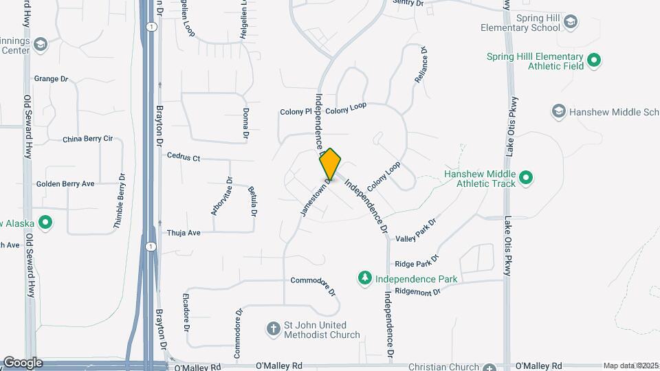 10237 Jamestown Dr Map and Location Details