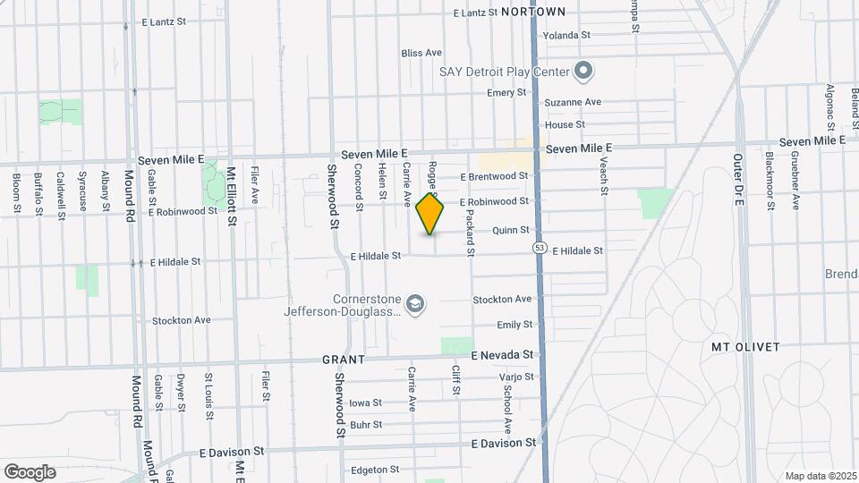 18625 Rogge St Map and Location Details