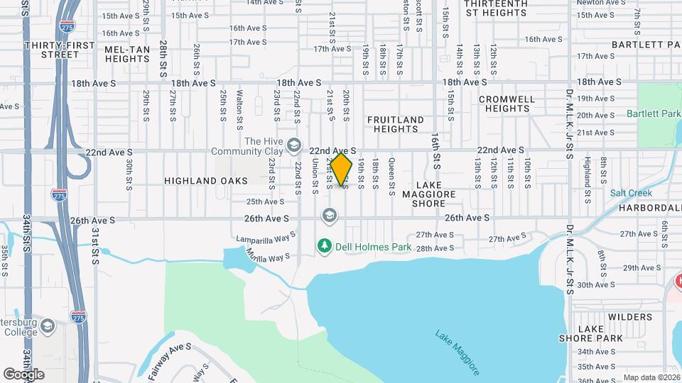 2421 20th St S, Unit 3 Map and Location Details