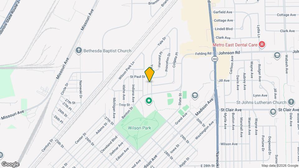 2818 Yale Dr Map and Location Details