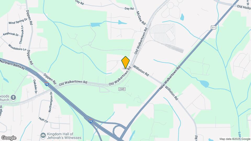 5490 Old Walkertown Rd Map and Location Details