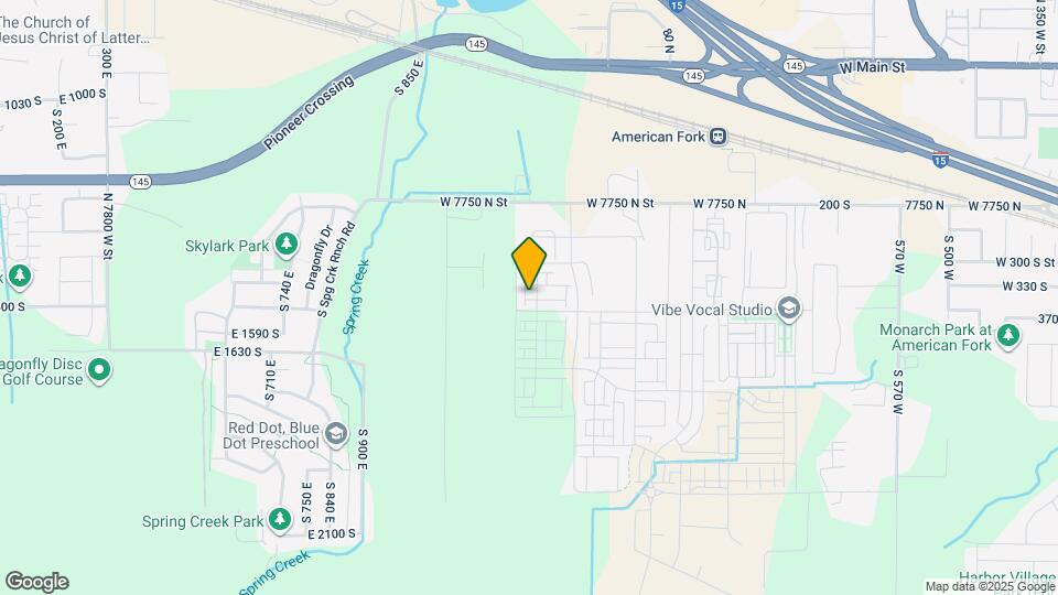 1146 W 340 S Map and Location Details