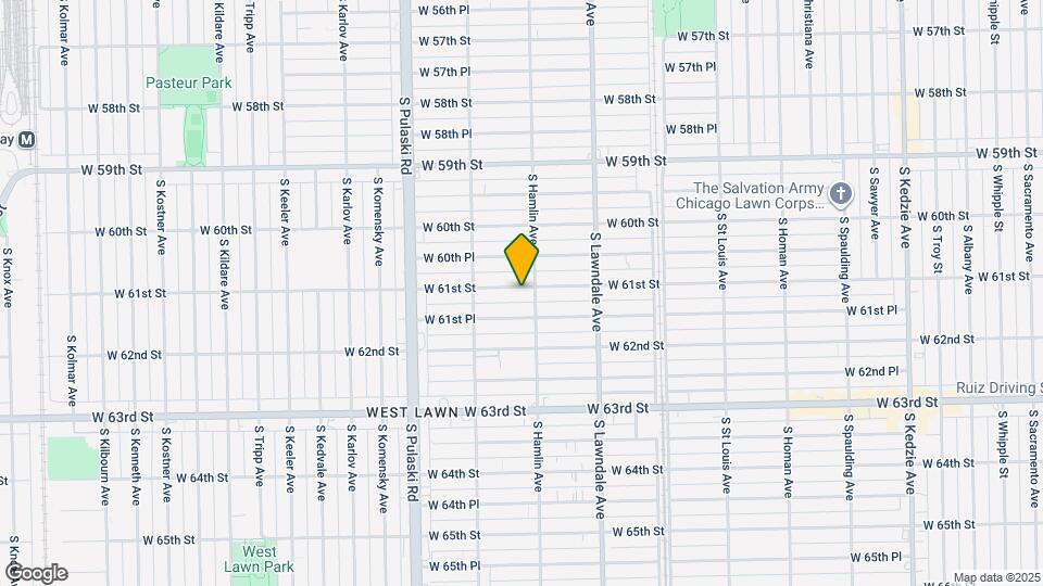 3811 W 61st St Map and Location Details