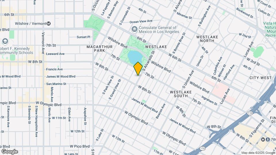 729 S Alvarado St Map and Location Details