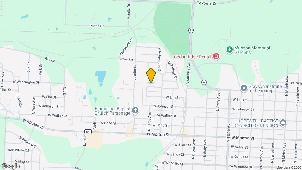 1723 W Washington St Map and Location Details