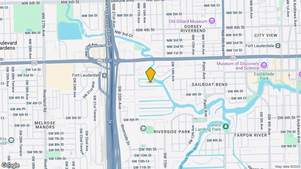 1714 W Las Olas Blvd, Unit 01818 Map and Location Details