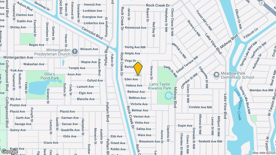 1216 Eden Ave Map and Location Details