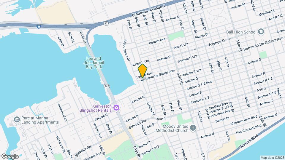 6004 Avenue T Mapa y Detalles de la Ubicación
