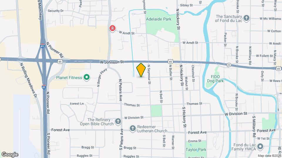 566 Portage St Map and Location Details