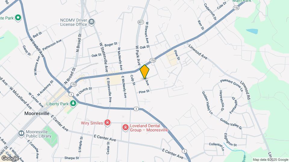 765 N Church St Map and Location Details