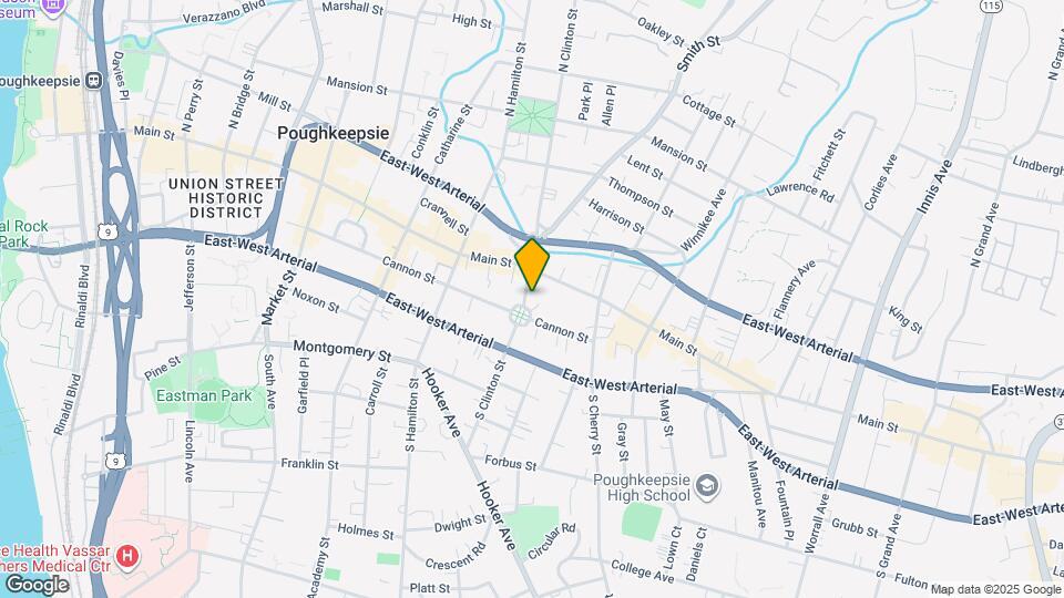 9 S Clinton St Map and Location Details