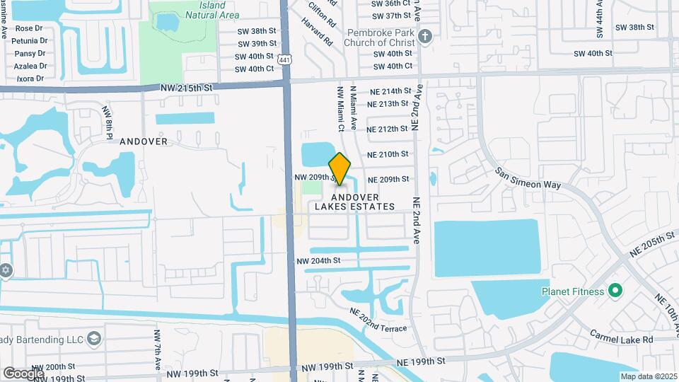 20811 NW Miami Pl Map and Location Details