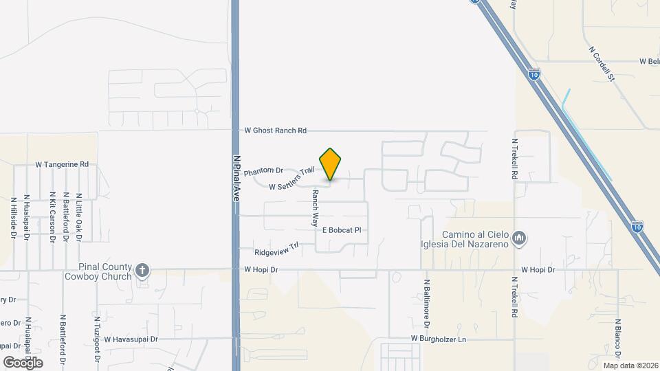 3830 N Tulsa Ln Map and Location Details