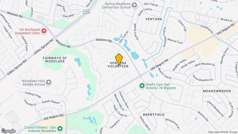 7550 Ledgebrook Dr Map and Location Details
