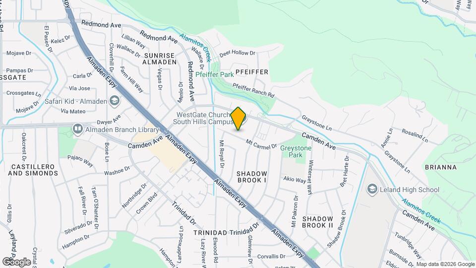 1031 Mt Carmel Dr Mapa y Detalles de la Ubicación