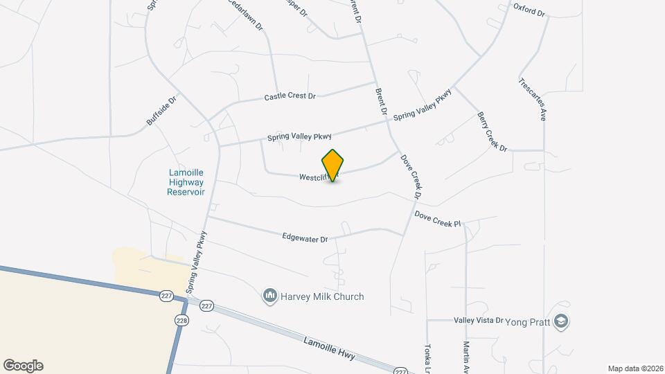 448 Westcliff Dr Map and Location Details