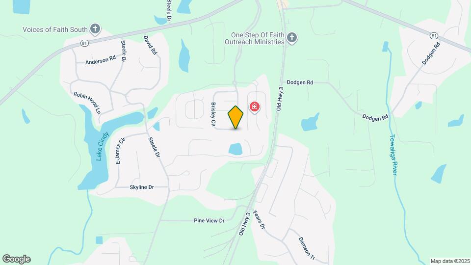 924 Brisley Cir Map and Location Details