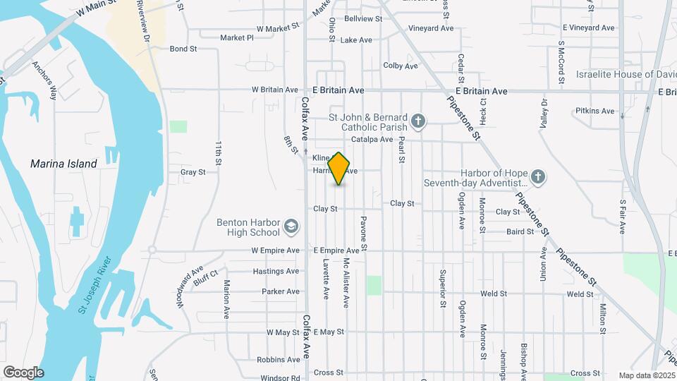 754 McAllister St Map and Location Details