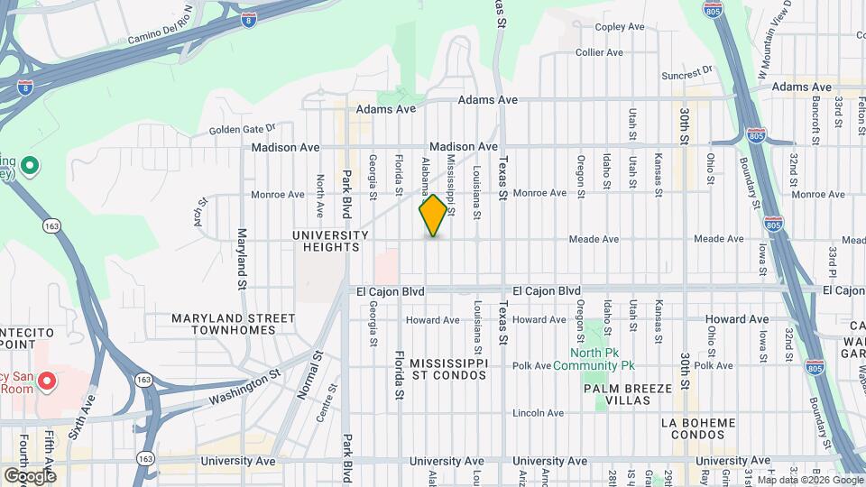 2111 Meade Ave Map and Location Details