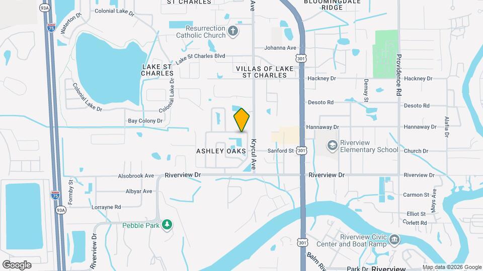 10323 Ashley Oaks Dr Mapa y Detalles de la Ubicación