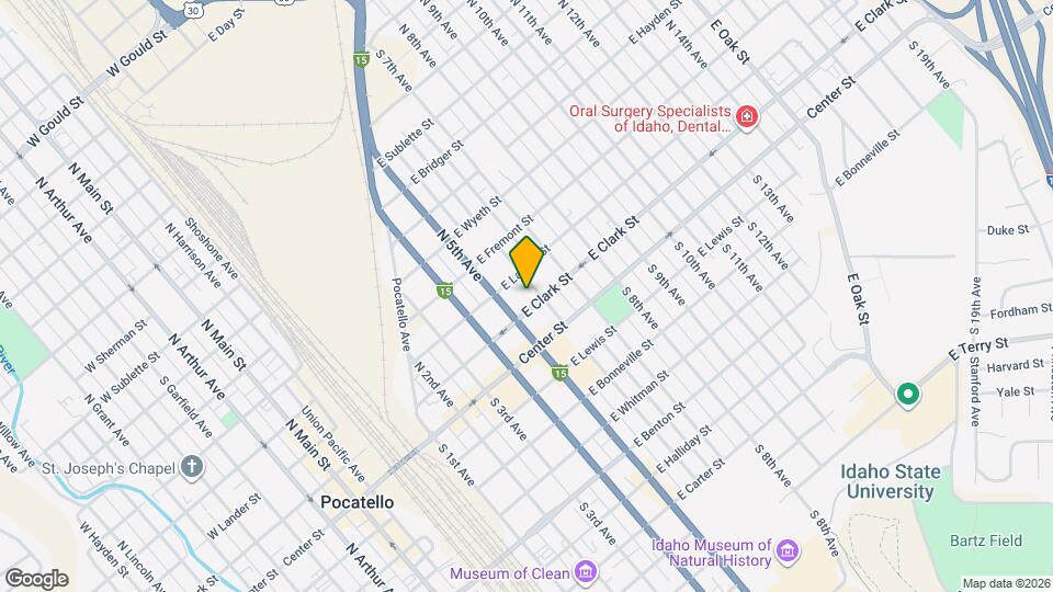 221 N 6th Ave Map and Location Details